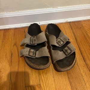 Birkenstock Brown Suede Sandals
